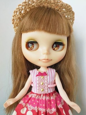 Custom Blythe Doll E - Gebrauchte, einzigartige OOAK Puppe