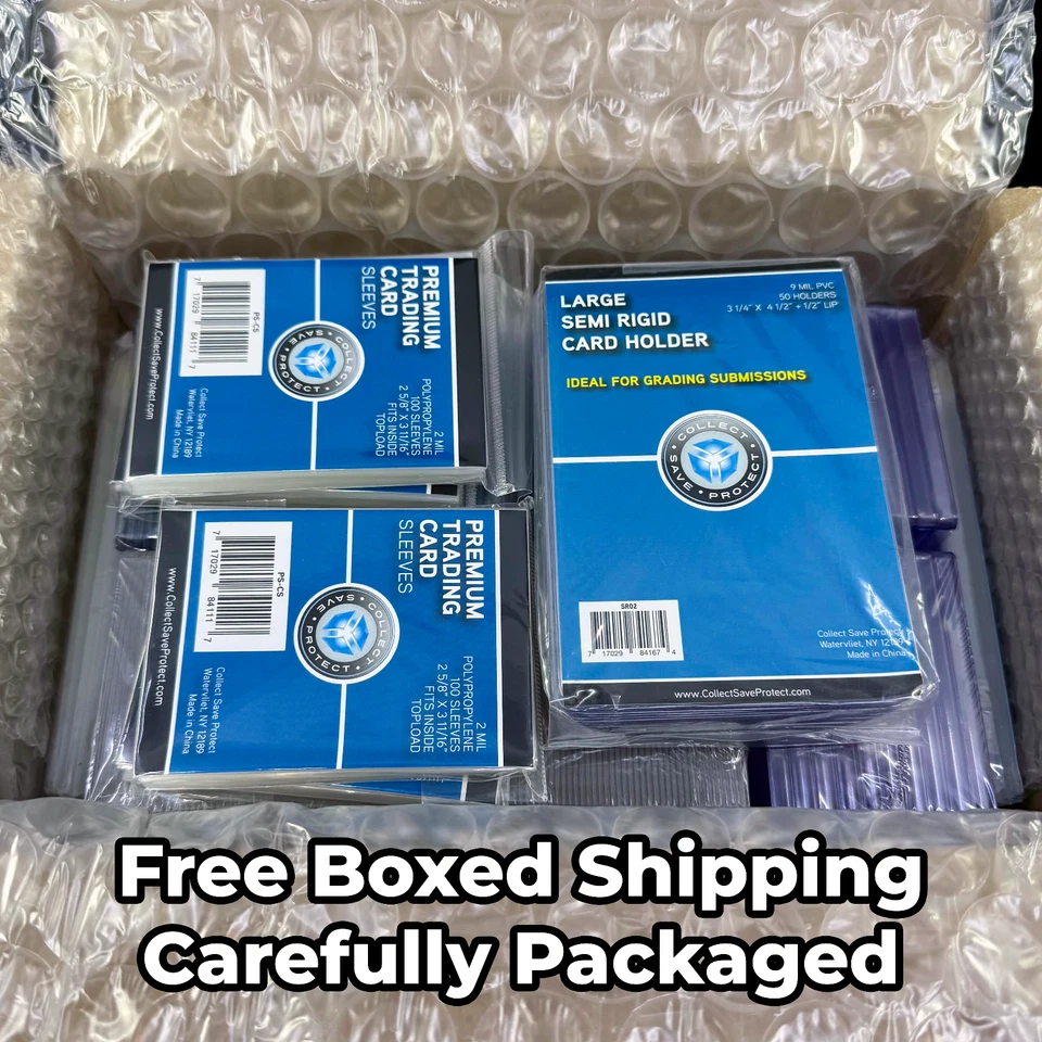 Bulk Sports Card Supplies Toploaders Lot 35pt 60pt 5mm Team Bags Penny Sleeves - Image 3 of 4