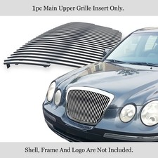 Fits 2004-2006 Kia Amanti Main Upper Stainless Steel Chrome Billet Grill Insert