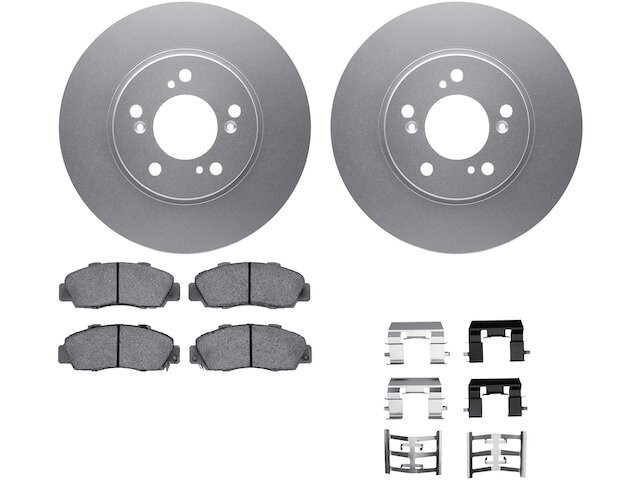 Front Brake Pad and Rotor Kit For 91-96 Acura NSX KW22T2