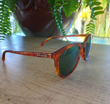 Coach Sunglasses HC8384U CL911 577482 Caramel Brown Tortoise/Green 54mm 229 NWT