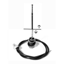 1948-52 Ford F-series Truck 1946-48 Deluxe Super Deluxe Radio Antenna Assembl
