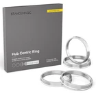 67.1mm to 73.1mm Aluminum Hub Centric Rings Hubrings 67.1 Hub to 73.1 Wheel Bore