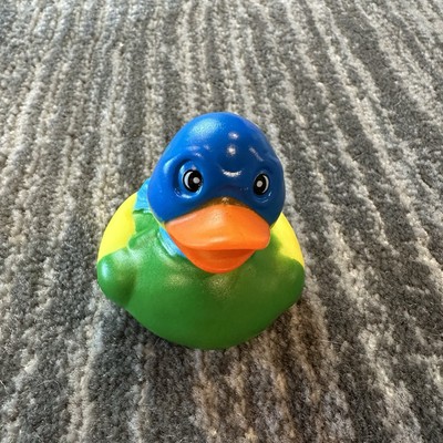 Rubber Duck Blue Super Hero Mask Cape Decor Car Jeep Ducked Home Office Ducky