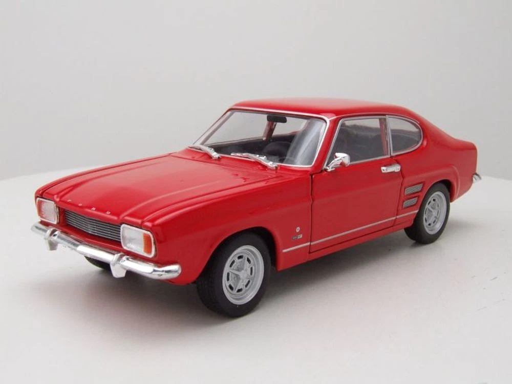 Ford Mustang GT 1967 Rojo 1:24 – Clásico americano a escala de Wel