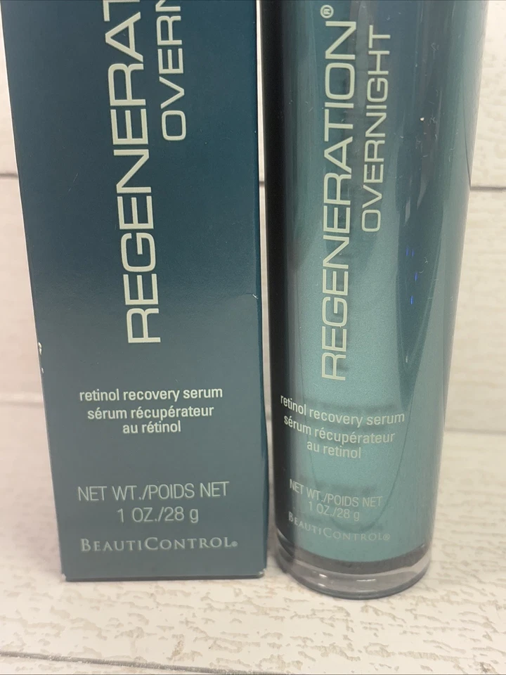 BeautiControl Regeneration Overnight Retinol Recovery Serum 1 oz. NOS Unused - Image 2 of 3