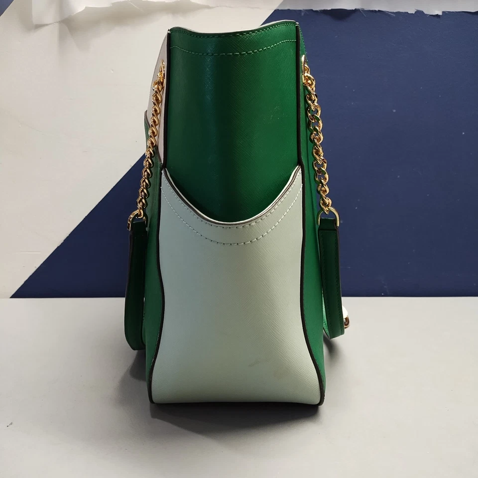 Michael Kors Jet Set Cadena Bolso de Hombro Cartera Mujer Multi Doble Asa Usado en Excelente Condición Foto 3 de 4