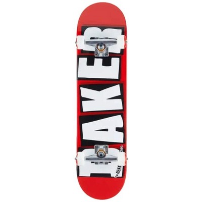 BAKER - 【正規品】 BAKER COMPLETE BRAND LOGO RED/WHT Baker Complete Skateboard Brand Logo Red White 7.75 | eBay