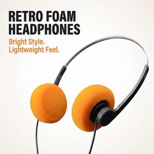 Retro Over-Ear Headphone,Vintage Feelings Underwire Headphones,Retro Lightweight