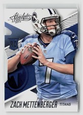 2014 PANINI ABSOLUTE ZACH METTENBERGER #140 RC TITANS
