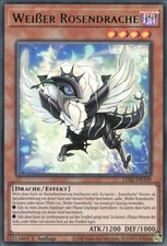 YuGiOh Weißer Rosendrache (V.3) LDS2-DE109 Ultra Rare Excellent 1st