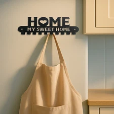 CIFbuy Unique Handcrafted Copper Metal Wall-Mounted Jewelry Organizer with Slots