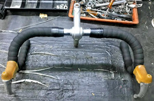 PIEGA MANUBRIO ITM CON PIPA ATTACCO MANUBRIO LEVE COMPLETO BICICLETTA CORSA