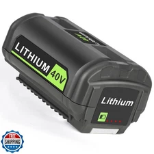 KUNLUN 6.0Ah 40 Volt Lithium Battery for Ryobi 40V Battery, High Capacity 40-