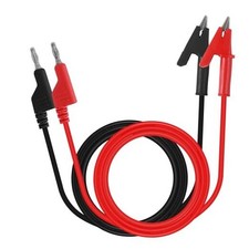 4mm Banana to Alligator Clip Plug Test Leads Multimeter Electrical 4mm Banana