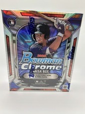 2026 Bowman Chrome Baseball Mega Box (36 Cards) MLB New Sealed Mint