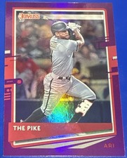 2020 Donruss Holo Purple #78 Ketel Marte Arizona Diamondbacks Red Back SP