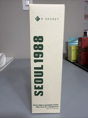 K-SECRET Seoul 1988 Cleansing Oil : Pine Cica 1% + Probiotics 5oz K-Beauty