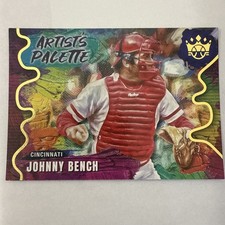 2022 Panini Diamond Kings #AP-15 Johnny Bench Artist's Palette Cincinnati Reds