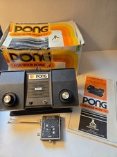 Atari C-100 Pong Console in original box with...