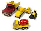 Lot of 4 Vintage Tonka Construction Trucks - Read