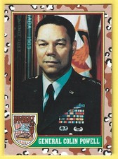 1991 Topps Desert Storm #2 General Colin Powell