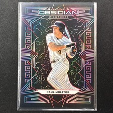 2023 Chronicles MLB PAUL MOLITOR Obsidian Electric Etch Red #33
