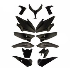Kit Carene One Yamaha Tmax T Max 500 2008 2009 2010 2011 Nero Lucido Verniciato