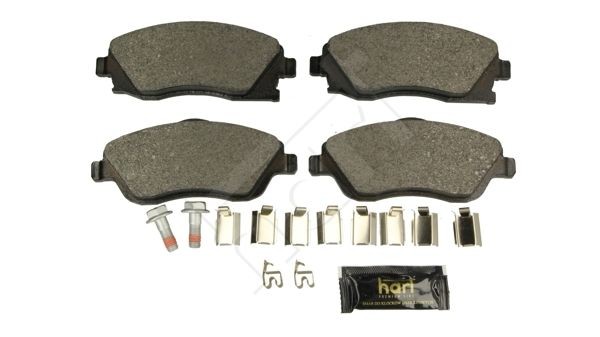 Hart 248 971 Bremsbelagsatz, Scheibenbremse FüR Opel-image