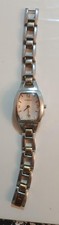 FOSSIL WOMEN WATCH F2 9825 10503 QUARTZ STANLESS STEEL BACK USED,