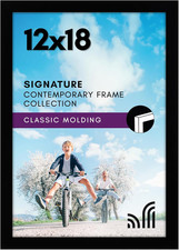12X18 Poster Frame with Shatter-Resistant Glass - Signature Collection - Gallery