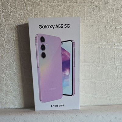 Samsung A55 5G Verpackung Box in Awesome Lilac