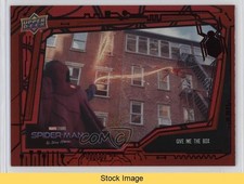 2023 Marvel Studios' Spider-Man No Way Home Red Foil Give Me the Box READ 0ad