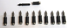 LOT OF 10  MEDIUM FOUNTAIN PEN NIB ASSEMBLY- IRIDIUM GERMANY-C