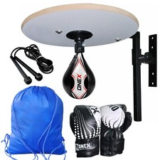 Speedball Platform set - with 4oz Punching Gloves Training Speed Set  adjustable