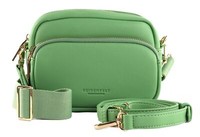 Seidenfelt Manufaktur Heby Shoulderbag Schultertasche Tasche Matcha Green / Gold