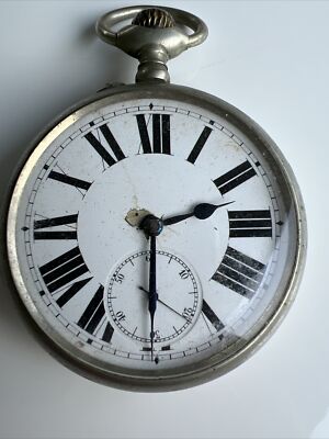 ANTIKE TASCHENUHR POCKET WATCH RARE faire póca Poŝo Horloĝo 161022-1-7