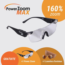 Power Zoom Max Occhiali,Lente Di Ingrandimento Per Lettura 160 - Foto 3