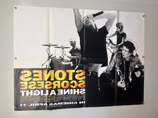 Shine A Light Movie Poster The Rolling Stones  Stones Scorsese Cinema Quad 2008