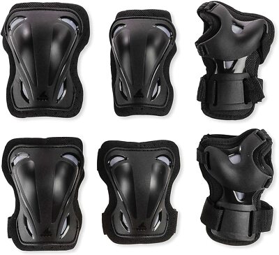 Rollerblade Protective Inline Skate Guards Wristguards, Knee Pads & Elbow Pads
