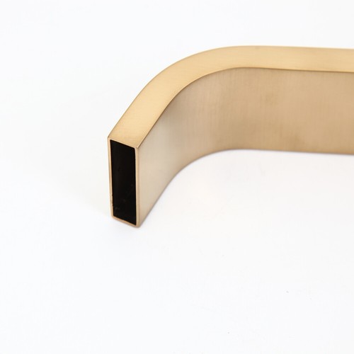 Brushed Gold Floor Mount Free Standing Tub Mixer Faucet Filler Hand Shower Tap - Picture 44 of 56