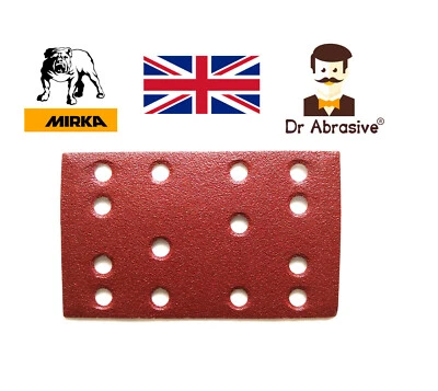 MIRKA Sanding Sheets Abrasive Pads 80x133 Sandpaper for Festool etc. Grit 40-220