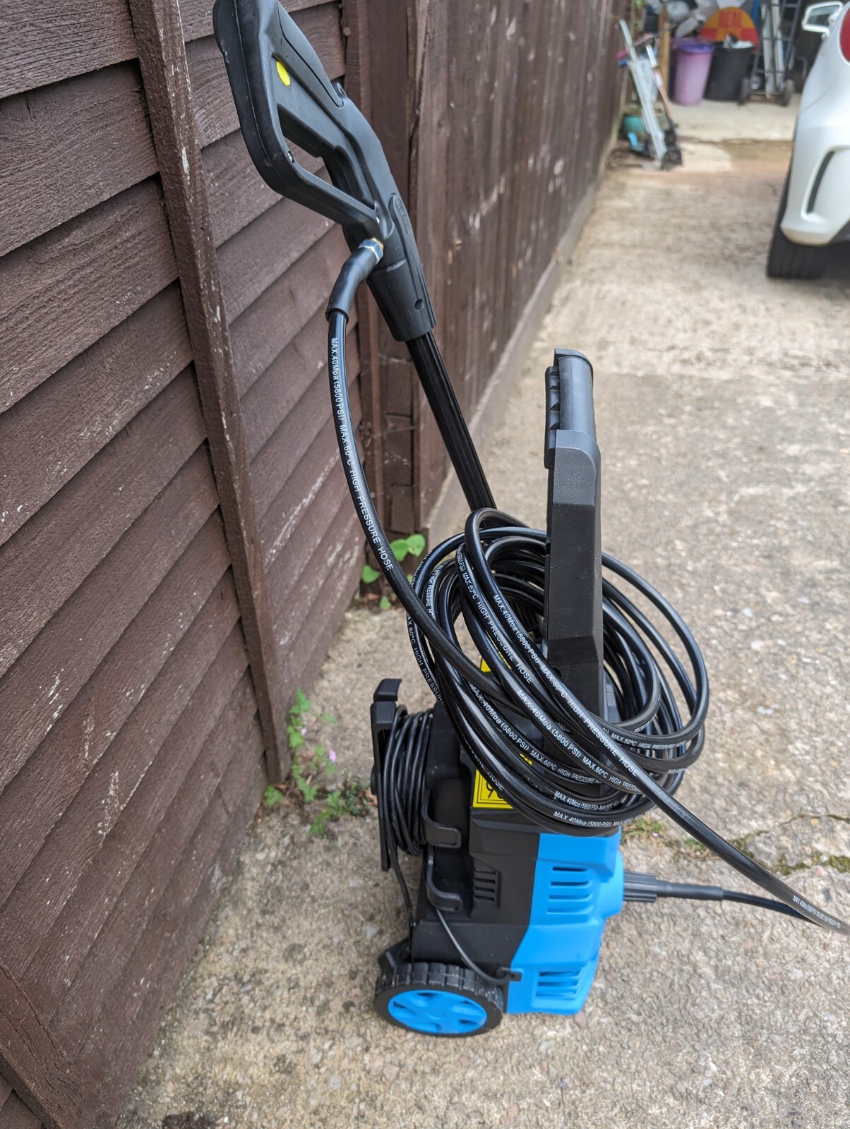 TopTech Pressure Washer 1800W 120 Bar with Karcher style new hose and