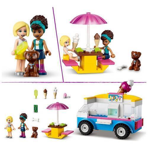 LEGO 41715 Friends Camion giocattolo per gelati 4+ Set con Andrea