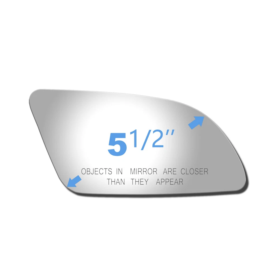 Reemplazo de vidrio de espejo retrovisor para Chevrolet Camaro 1988-1991 adhesivo lateral de pasajero Foto 2 de 4