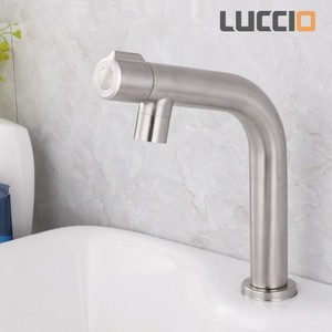 Standventil Kaltwasser Armatur Einhebel Wasserhahn Fur Das Bad Aus Edelstahl Ebay