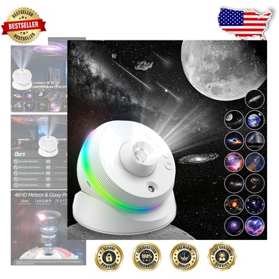 Noise-Free Galaxy Projector with Timer - 13 Stunning Space Projections