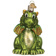 Old World Christmas Little Dragon Ornament w