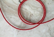 Handmade Simply Rouge-Single Strand African Waist beads, Belly Beads
