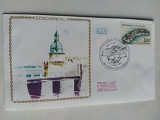 ENVELOPPE CEF 1er JOUR OBLITÉRÉ CONCARNEAU 1983 TIMBRE N° 2254